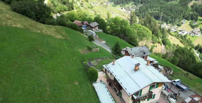 Tipica casa di montagna vicino a Bormio